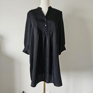 Vero Moda M Black Half Sleeve Dress